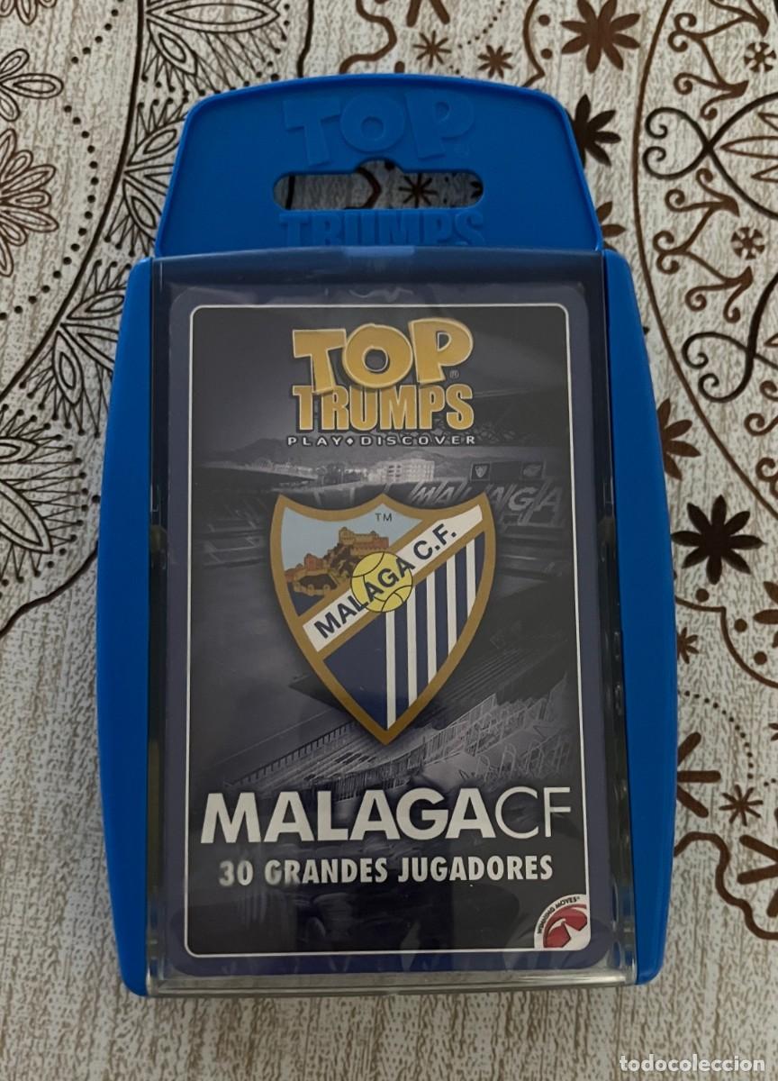 Barajas de cartas: Juego de Cartas Top Trumps - Malaga CF