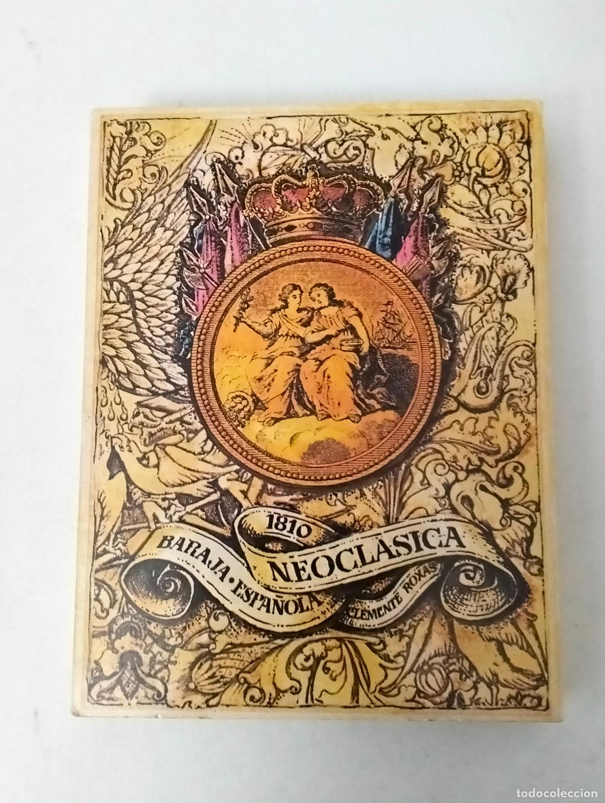 Barajas de cartas: BARAJA DE CARTAS NEOCLASICA 1810, HERACLIO FOURNIER