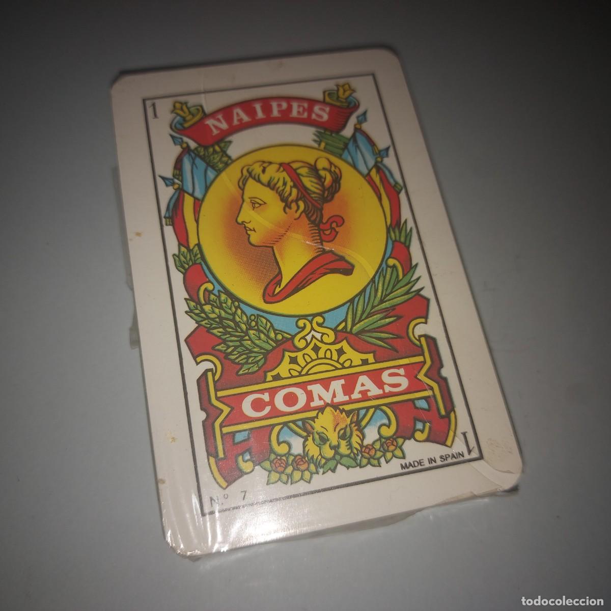 Barajas de cartas: Baraja publicitaria de Cartas - Naipes Comas - Tarjeta Universal UNI2, PRECINTADA