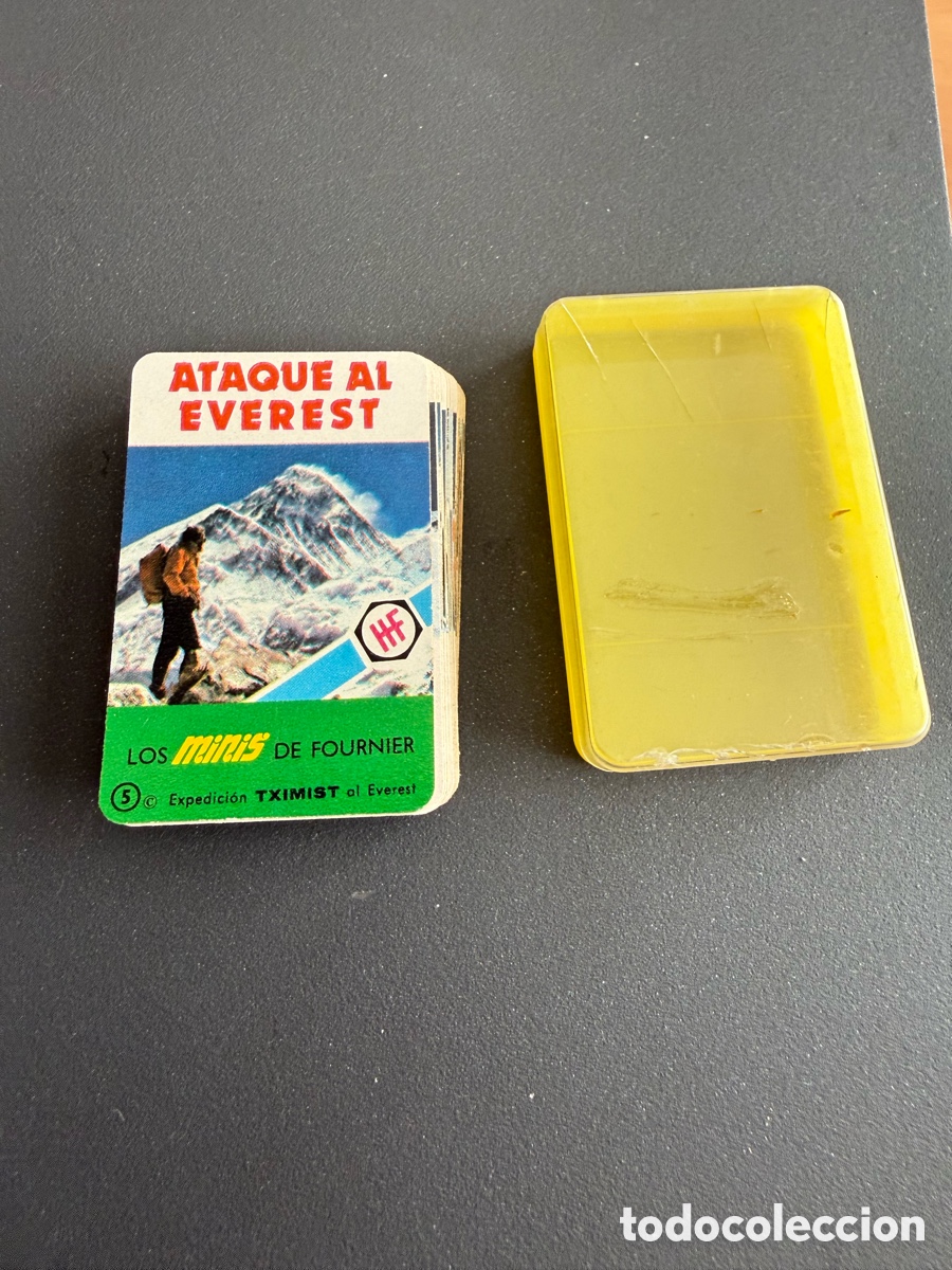 Kartenspiele: ATAQUE AL EVEREST. Mini Baraja FOURNIER