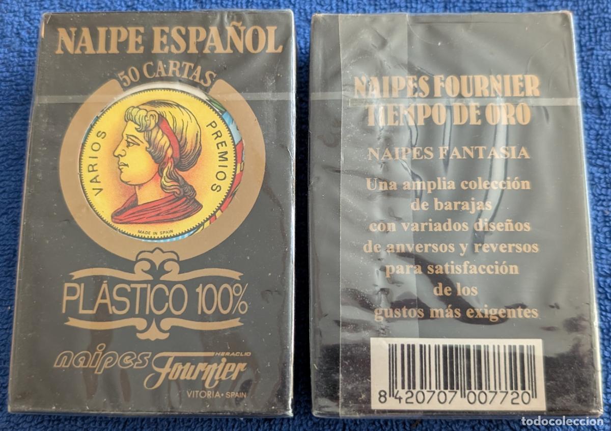 Barajas de cartas: Naipes Fantas&iacute;a - Tiempo de oro - Fournier &iexcl;Precintada!