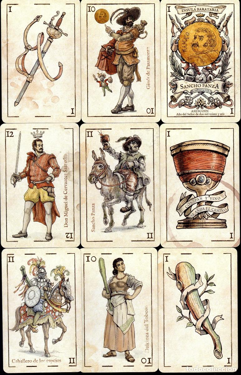 Barajas de cartas: BARAJA ESPA&Ntilde;OLA SANCHO PANZA-ASESCOIN 2026.-NOVEDAD