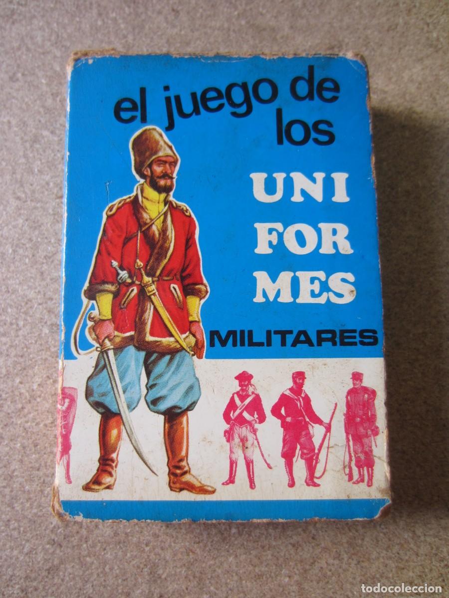 Jeux de cartes: Baraja de Cartas El Juego de los Uniformes Militares (ERSA Ediciones Recreativas SA)