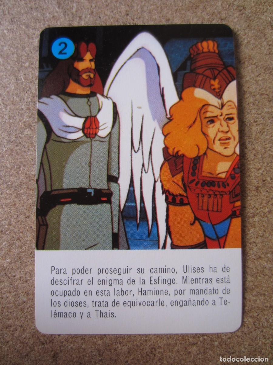 Barajas de cartas: Carta Numero 2 Azul de la Baraja de Cartas Infantil Ulises 31 de Heraclio Fournier