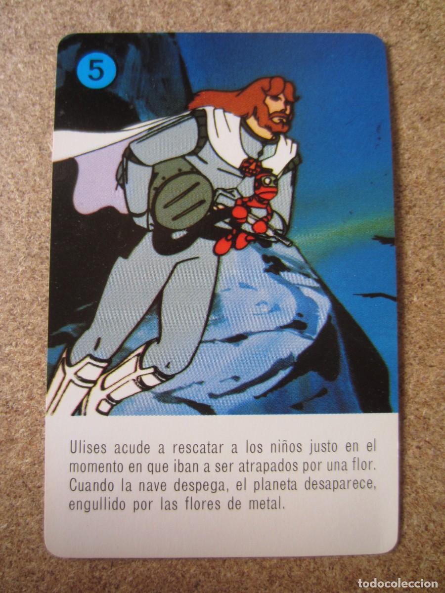 Playing Cards: Carta Numero 5 Azul de la Baraja de Cartas Infantil Ulises 31 de Heraclio Fournier