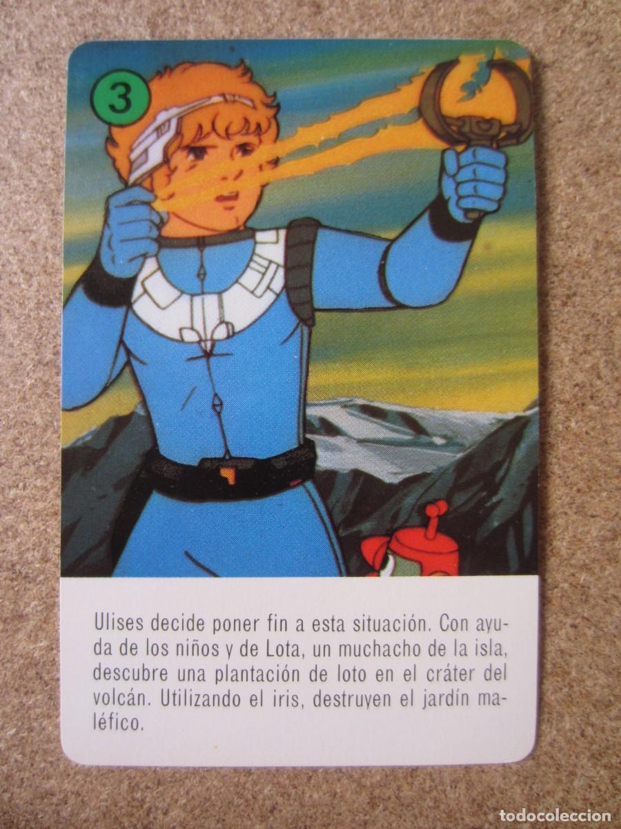 Barajas de cartas: Carta Numero 3 Verde de la Baraja de Cartas Infantil Ulises 31 de Heraclio Fournier