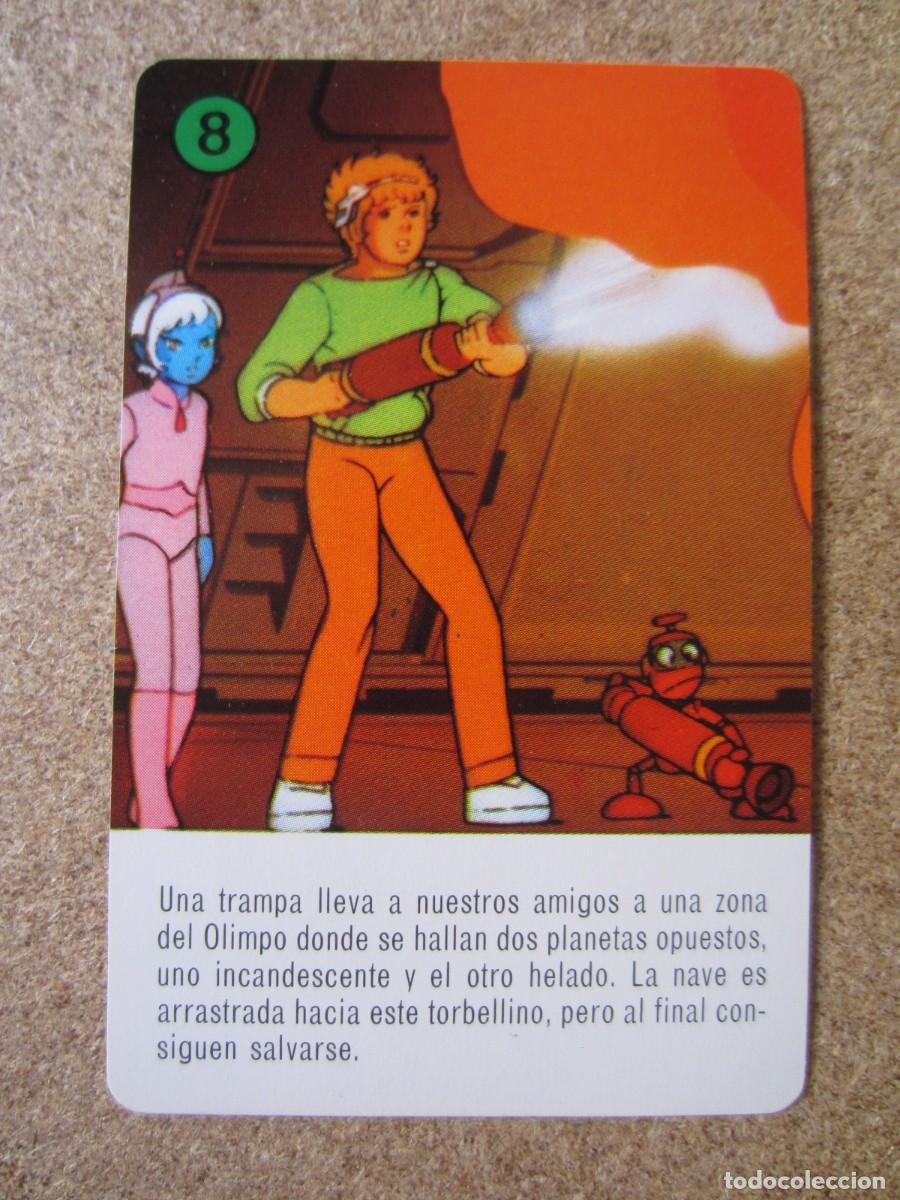 Barajas de cartas: Carta Numero 8 Verde de la Baraja de Cartas Infantil Ulises 31 de Heraclio Fournier