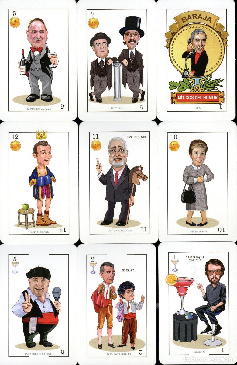 Barajas de cartas: BARAJA ESPA&Ntilde;OLA MITICOS DEL HUMOR ESPA&Ntilde;OL-A&Ntilde;O 2026