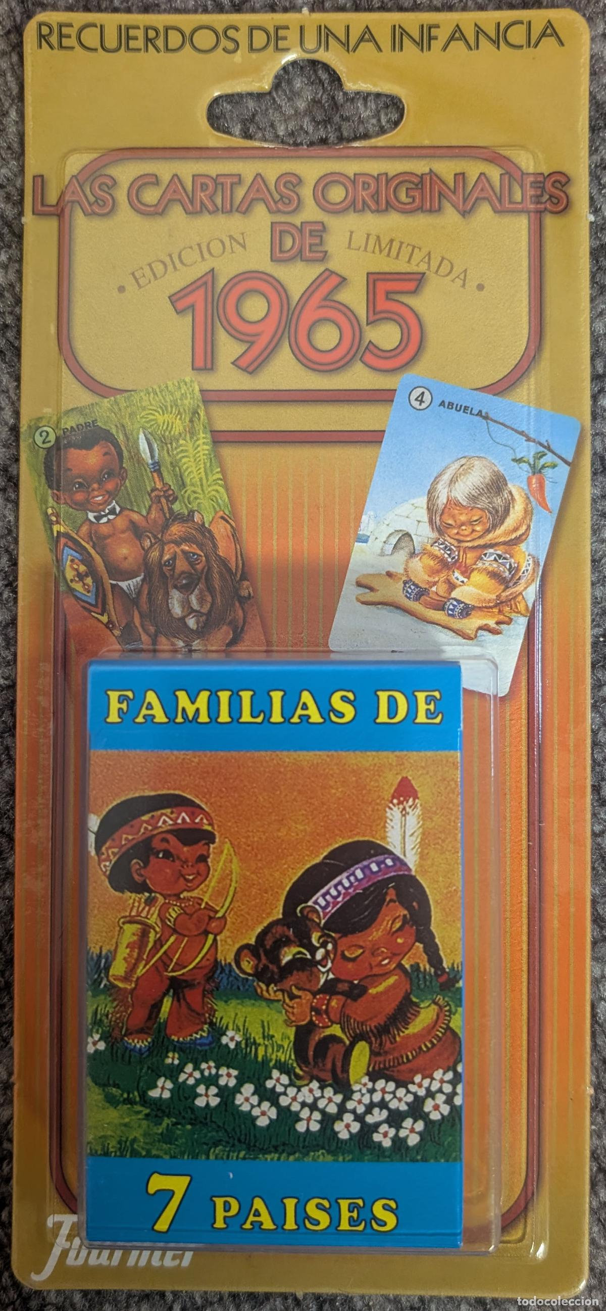 Baralhos de cartas: Familia de 7 paises - Fournier (2025) &iexcl;Precintada!