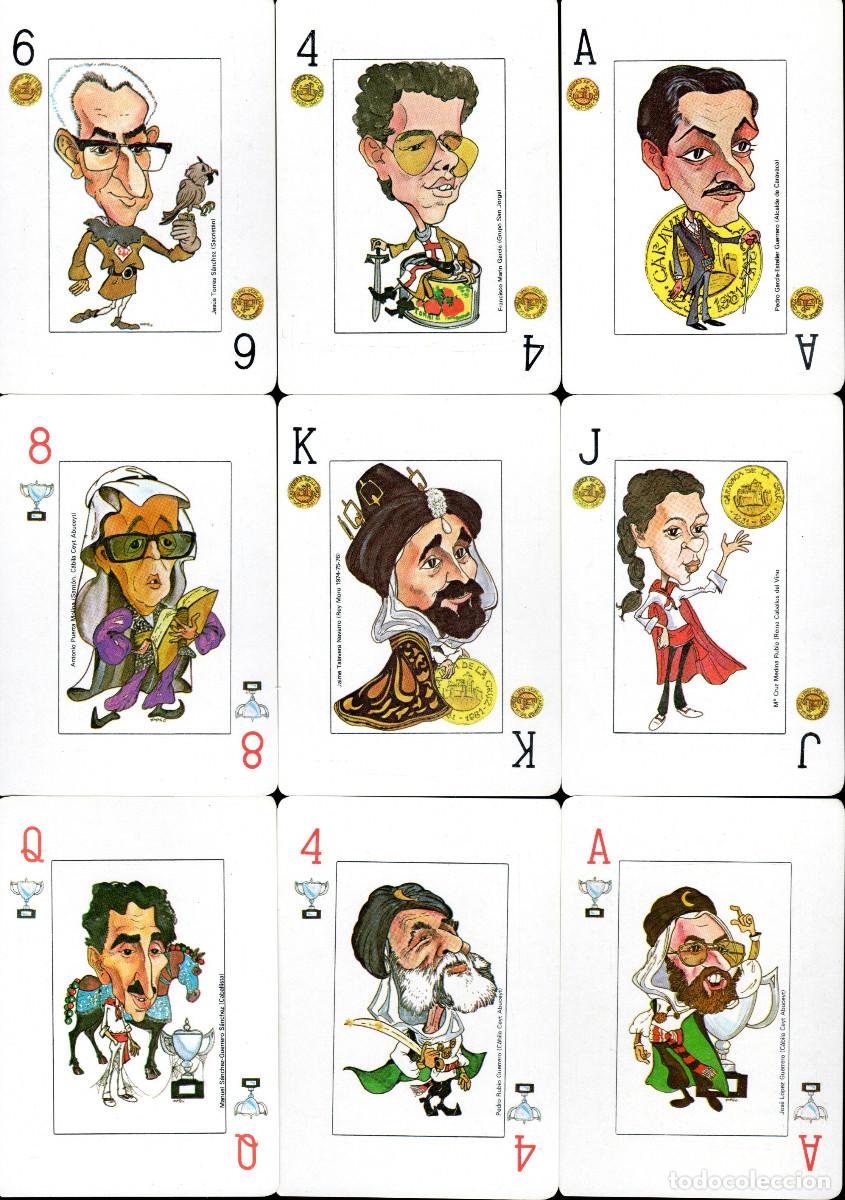 Barajas de cartas: BARAJA ESPA&Ntilde;OLA MOROS Y CRISTIANOS DE CARAVA DE LA CRUZ-1981