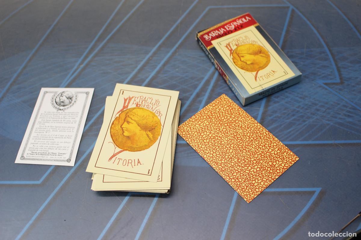 Jeux de cartes: Baraja Espa&ntilde;ola Siglo XIX. Heraclio Fournier. 1997.