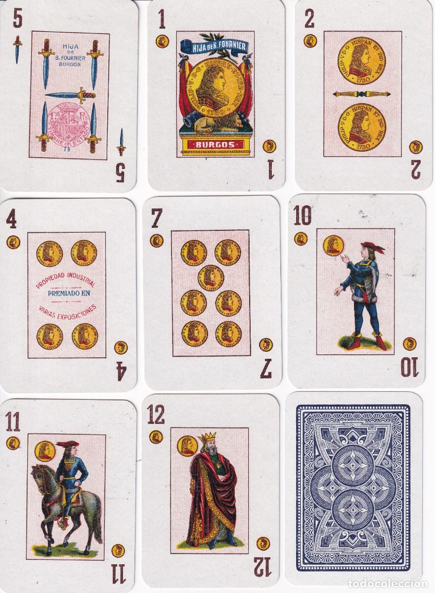 Playing Cards: 310A BARAJA ESPA&Ntilde;OLA FELIPE V DEL A&Ntilde;O 1939 CON 40 NAIPES DE HIJA DE BRAULIO FOURNIER
