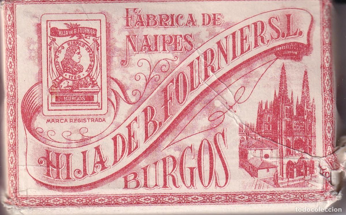 Playing Cards: 307A BARAJA ESPA&Ntilde;OLA MARFIL 2&ordf; OPACO N&ordm;195 DEL A&Ntilde;O 1964 CON 48 NAIPES DE HIJA DE BRAULIO FOURNIER