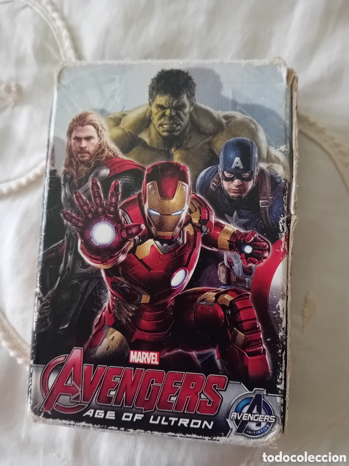 Mazzi di carte: Baraja Infantil MARVEL - AVENGERS: AGE OF ULTRON - Fournier (Completa, 42 cartas)