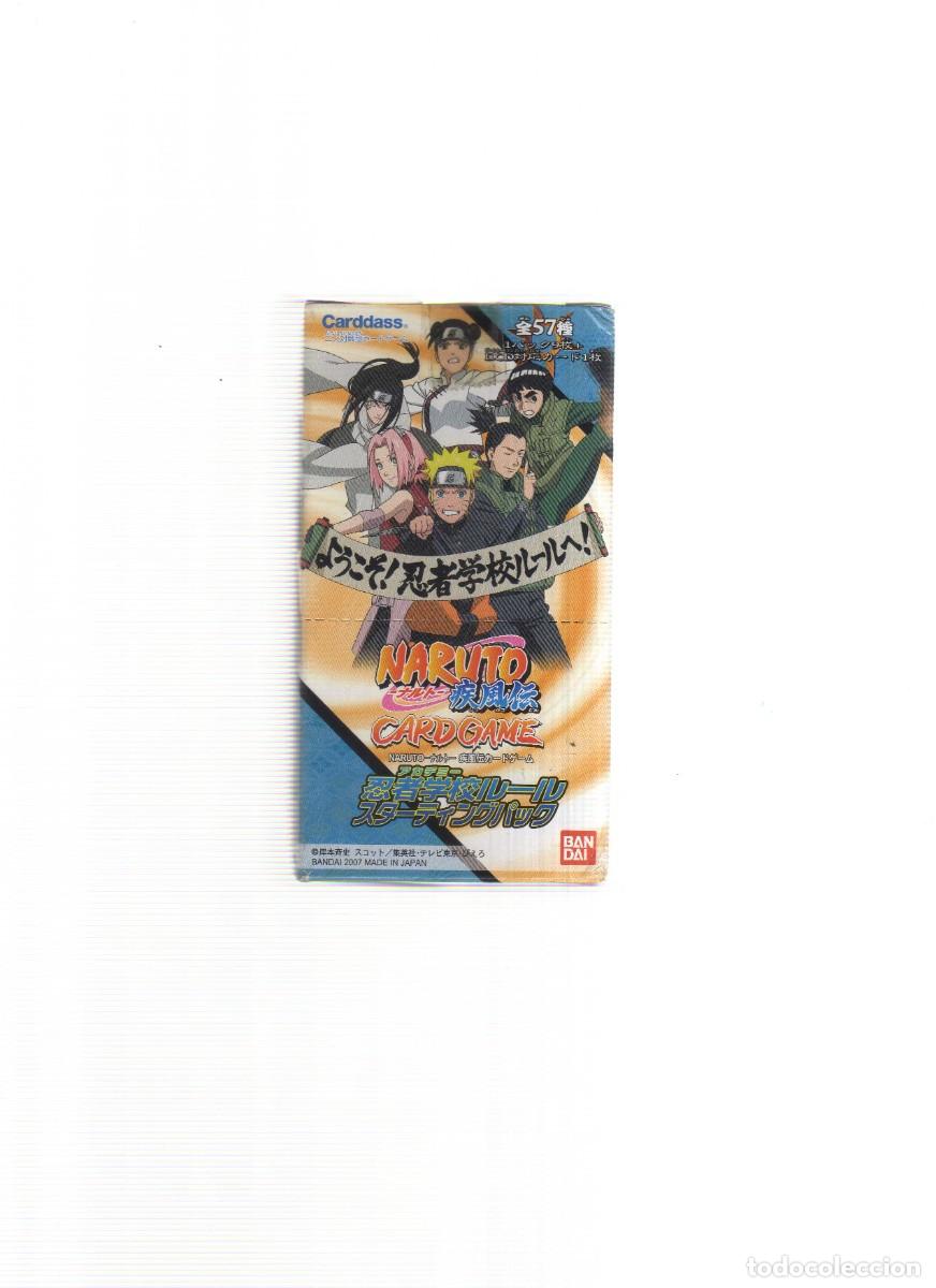Kartenspiele: NARUTO CARDGAME CAJA COMPLETA CON 15 SOBRES BANDAI CARDDASS MADE IN JAPAN
