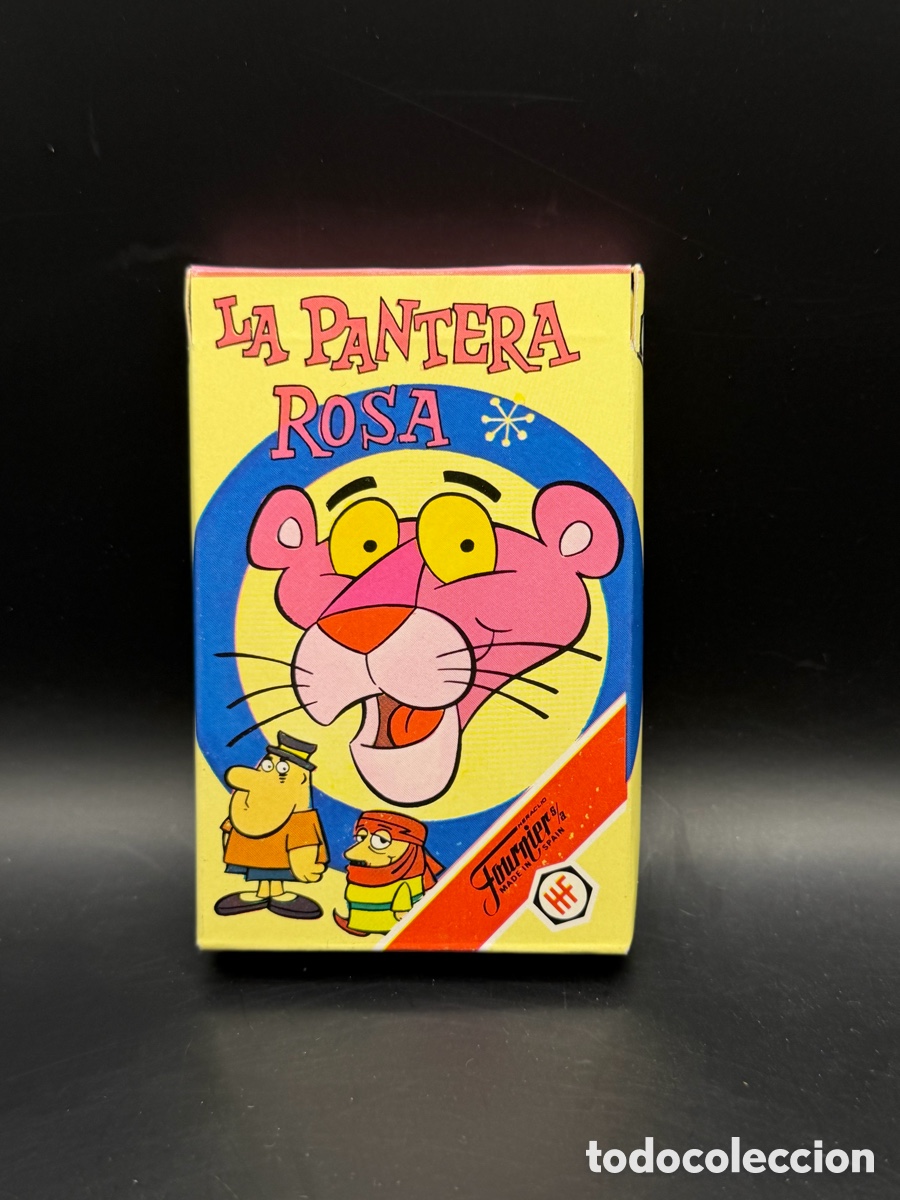 Barajas de cartas: BARAJA DE CARTAS HERACLIO FOURNIER PANTERA ROSA