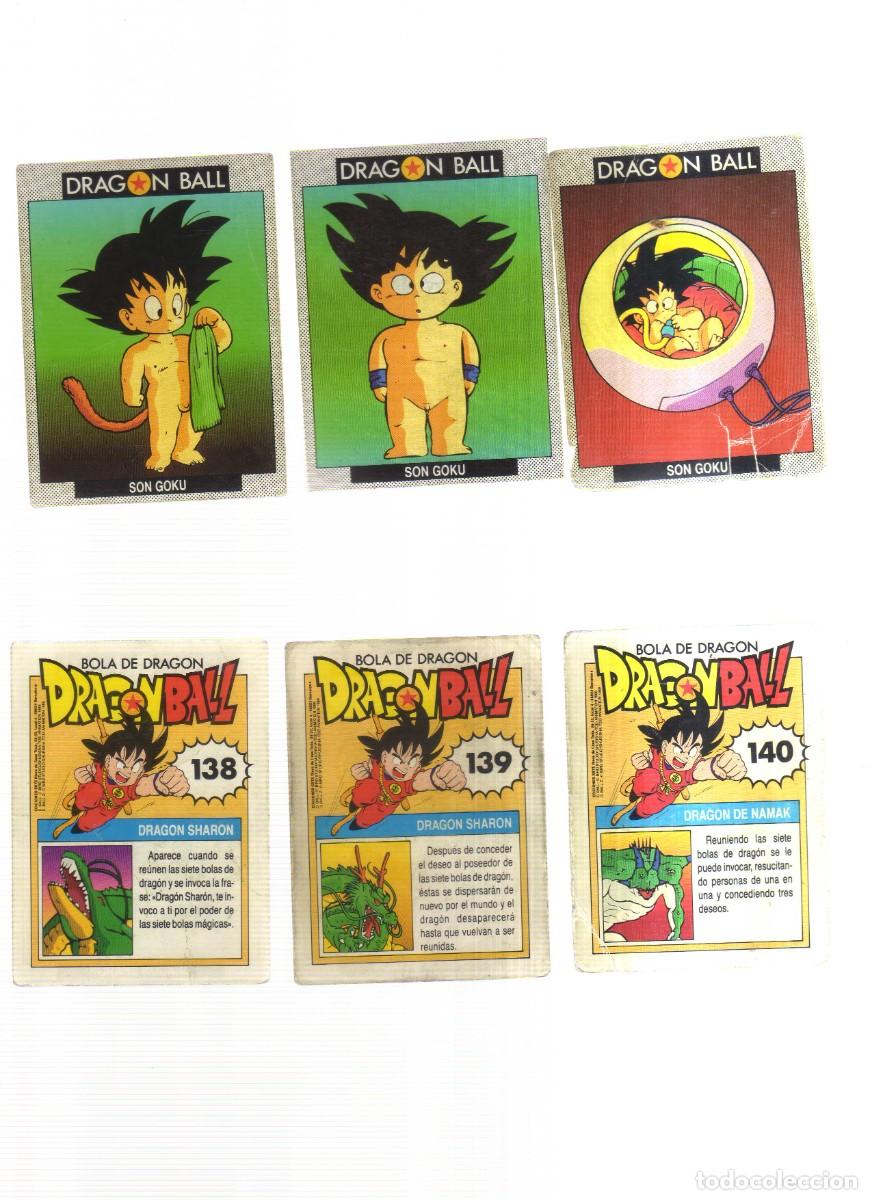 Barajas de cartas: DRAGON BALL COLECCION COMPLETA DE CARTAS BOLA DE DRAGON 140 CARTAS