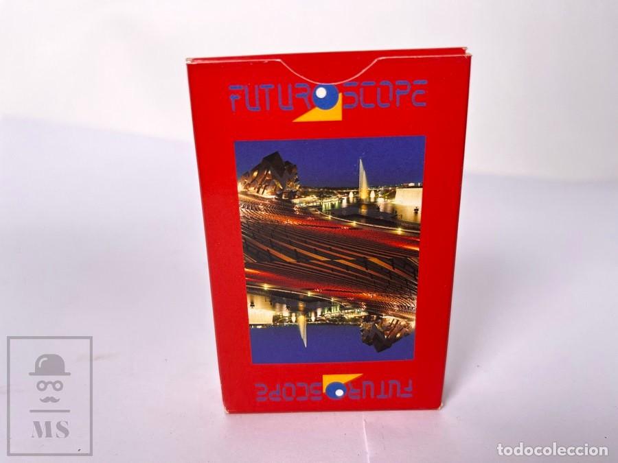 Baralhos de cartas: Baraja de P&oacute;ker Publicitaria - Futuroscope Francia - Vigno Marseille - Precintada