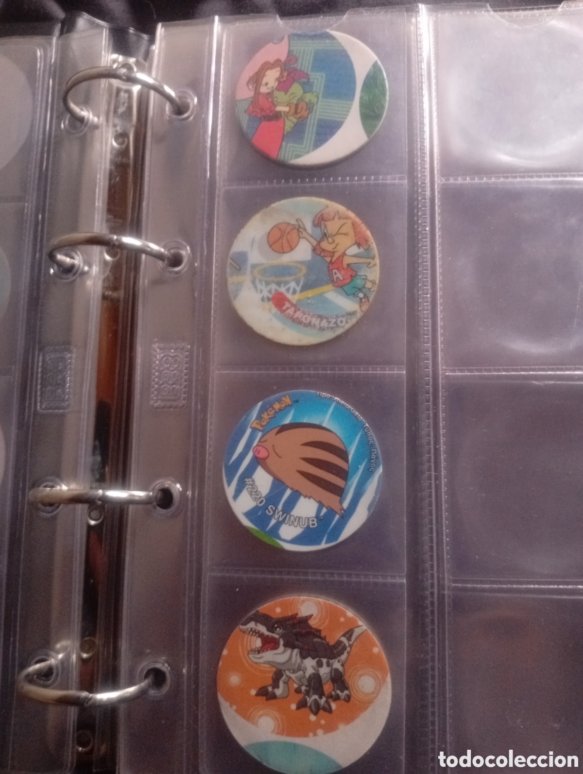 Barajas de cartas: 4 Tazos con error impresora - Foto 1