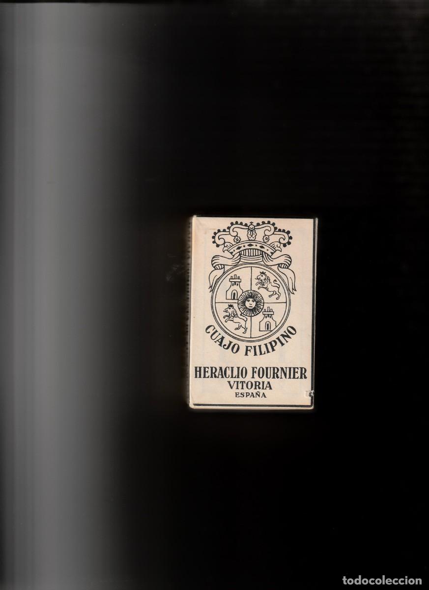 Barajas de cartas: BARAJA ESPA&Ntilde;OLA CUAJO FILIPINO DE H. FOURNIER