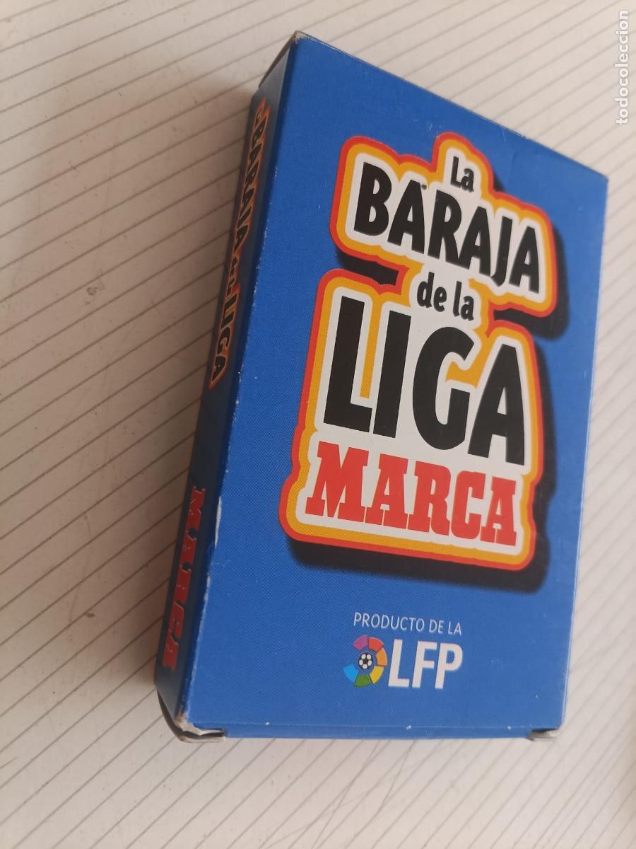 Barajas de cartas: BARAJA FUTBOL MARCA LIGA FUTBOL PROFESIONAL