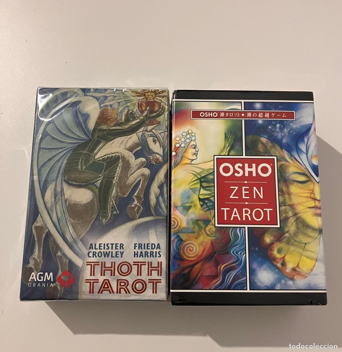 Barajas de cartas: Osho Zen Tarot y Thoth Tarot