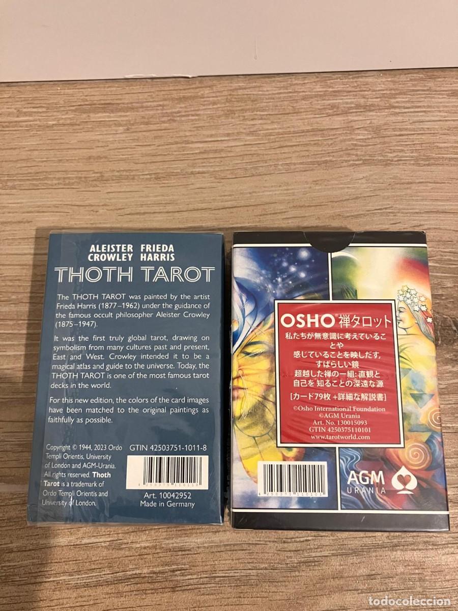 Barajas de cartas: Osho Zen Tarot y Thoth Tarot - Foto 3