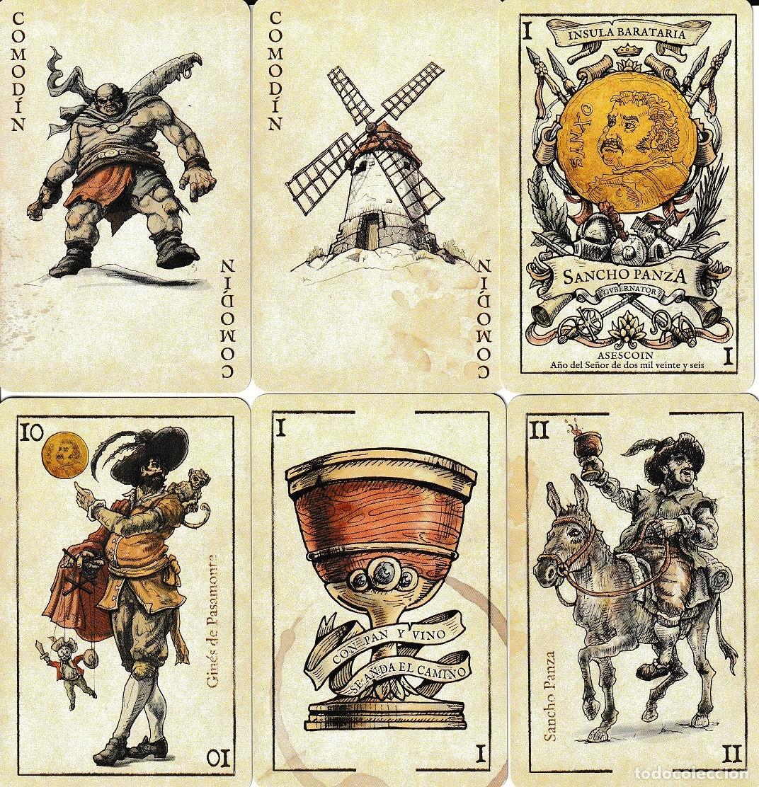 Barajas de cartas: BARAJA ESPA&Ntilde;OLA SANCHO PANZA