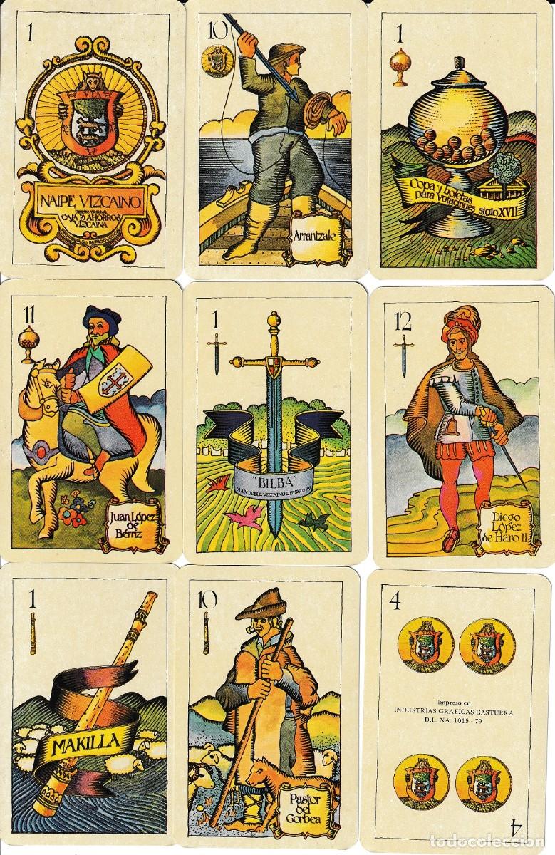 Barajas de cartas: BARAJA ESPA&Ntilde;OLA NAIPE VIZCAINO