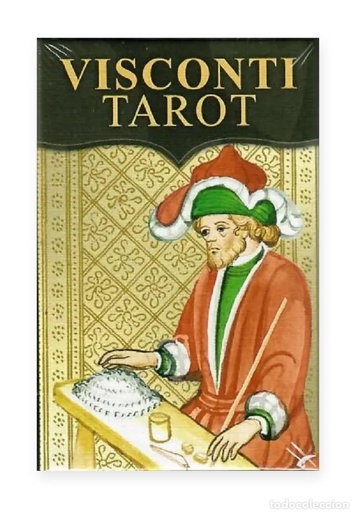 Jeux de cartes: Mini Tarot Visconti &mdash; Lo Scarabeo &mdash; 78 cartas a color e instrucciones &mdash; LM