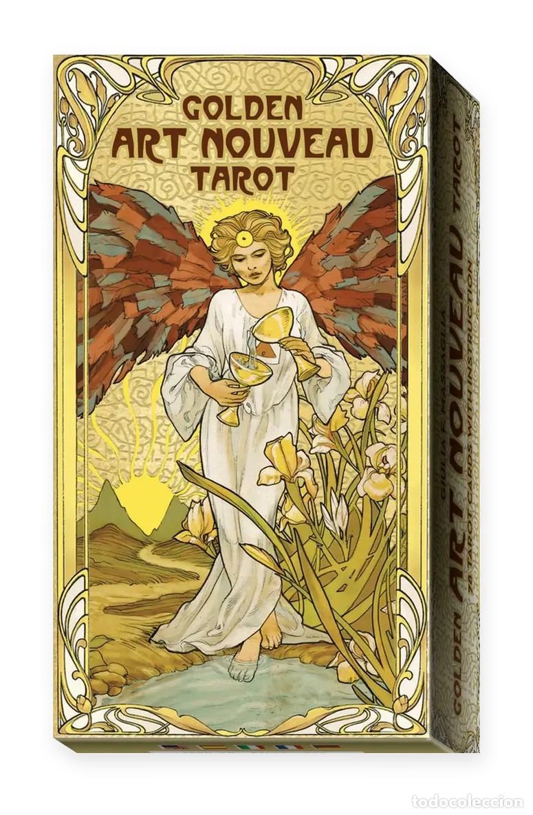 Baralhos de cartas: Golden Art Nouveau Tarot &mdash; Giulia F. Massaglia &mdash; Lo Scarabeo &mdash; LM