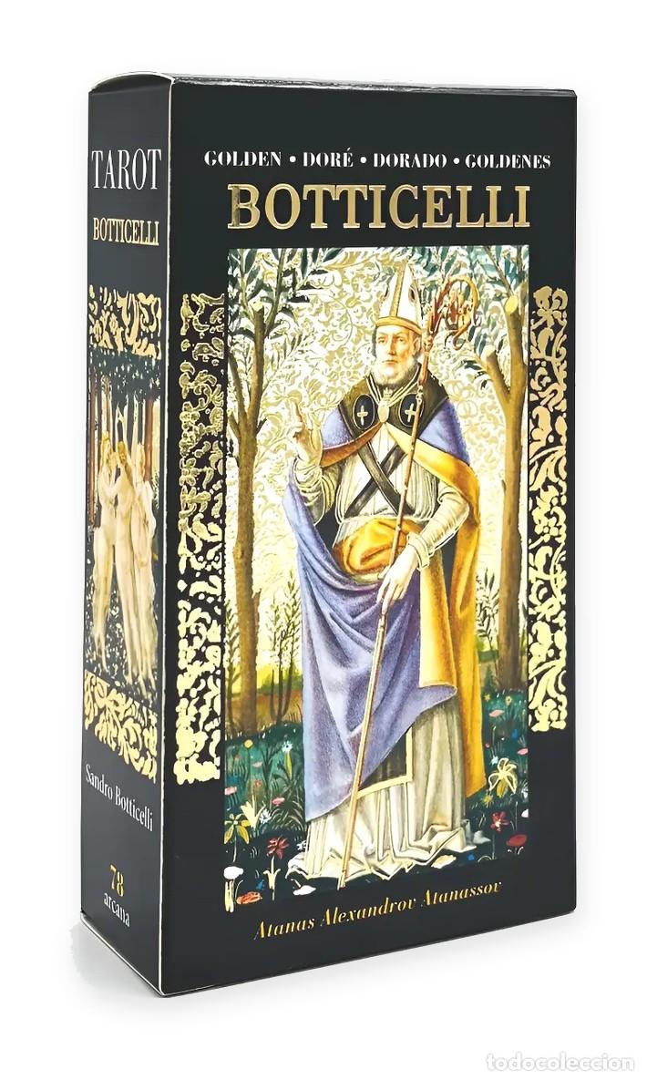 Jeux de cartes: Tarot dorado Botticelli &mdash; Atanas A. Atanassov &mdash; Lo Scarabeo &mdash; 78 cartas &mdash; LM