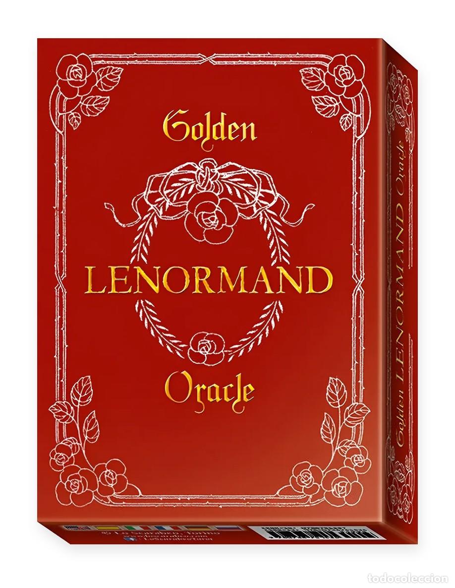 Jeux de cartes: Golden Lenormand Oracle &mdash; Lunaea Weatherstone &mdash; Lo Scarabeo &mdash; 36 cartas &mdash; LM