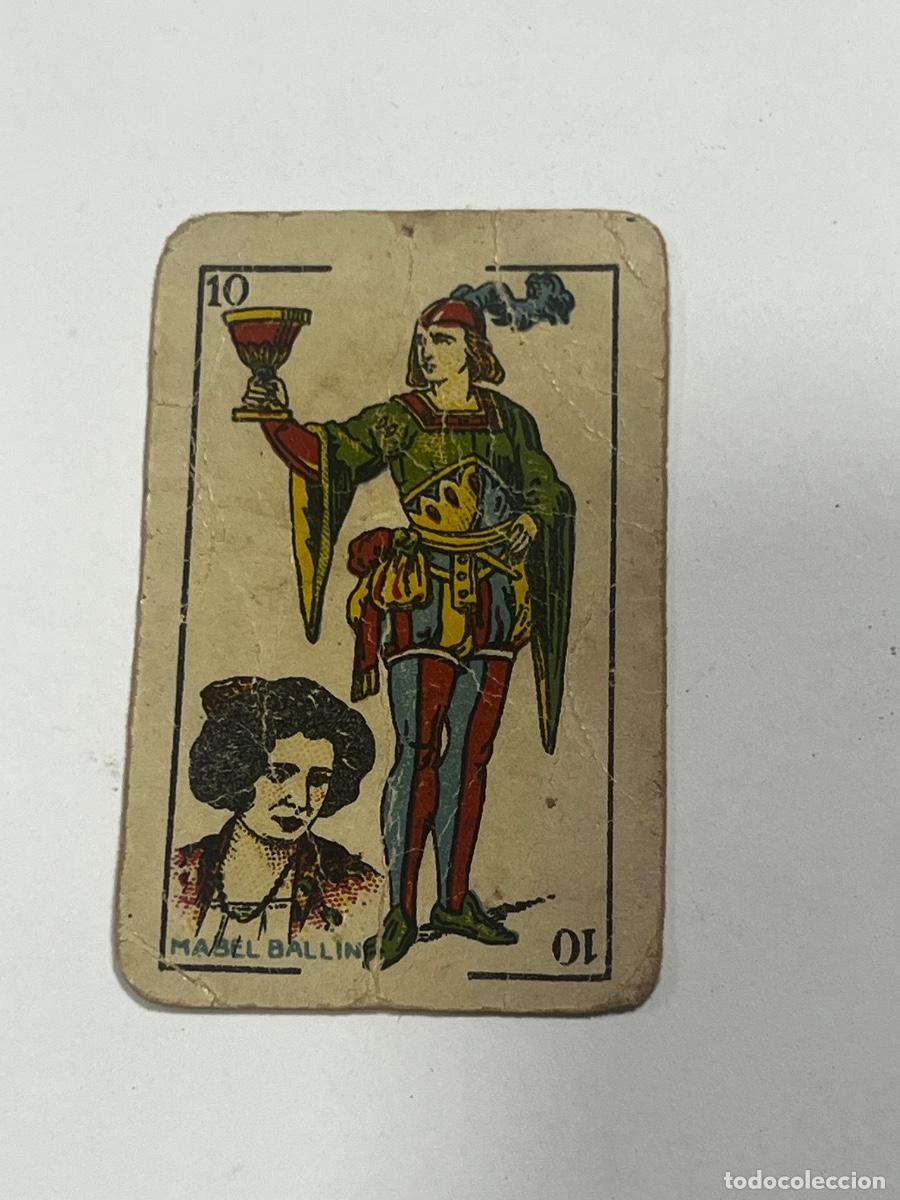 Barajas de cartas: CARTA ESPA&Ntilde;OLA. MABEL BALLIN. COMPA&Ntilde;&Iacute;A MANUFACTURA. NACIONAL.