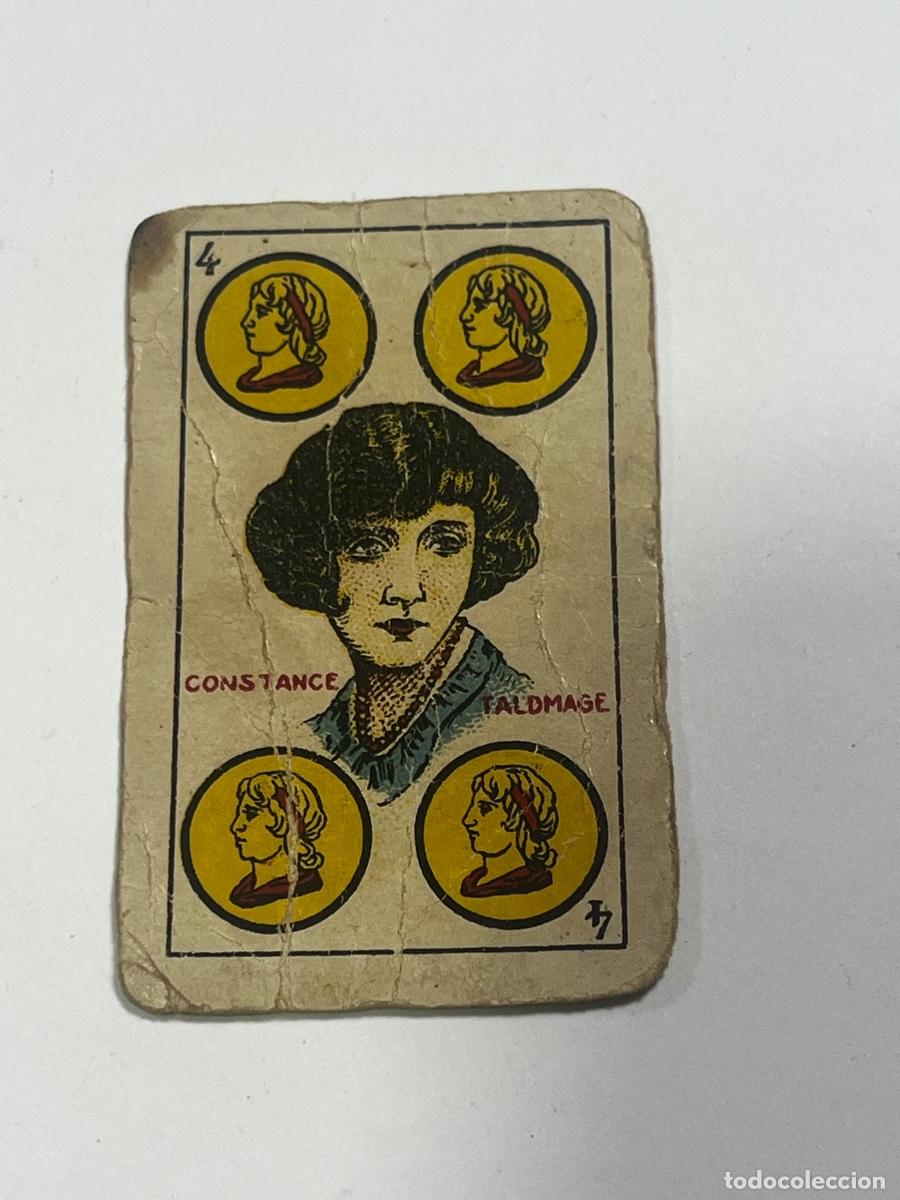 Barajas de cartas: CARTA ESPA&Ntilde;OLA. CONSTANCE TALDMAGE . COMPA&Ntilde;&Iacute;A MANUFACTURA. NACIONAL.
