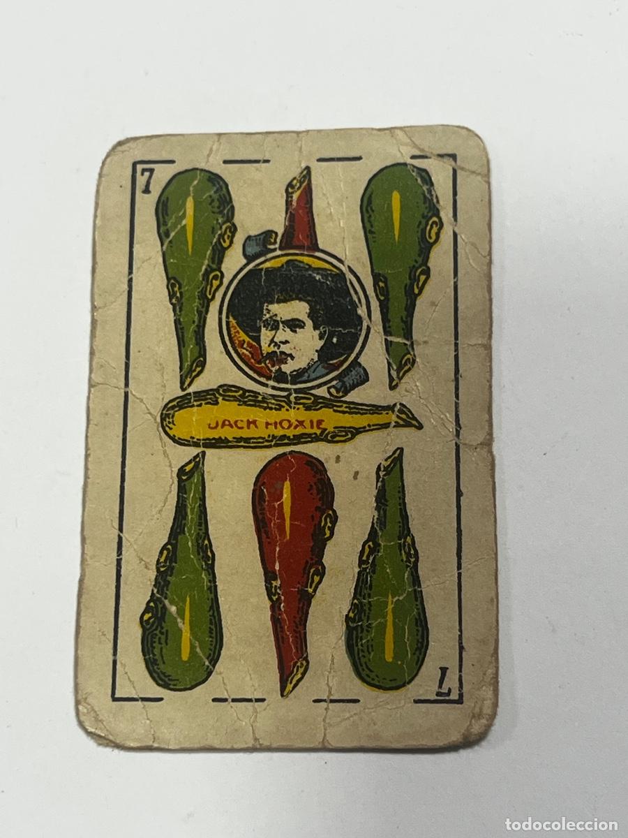 Barajas de cartas: CARTA ESPA&Ntilde;OLA. JACK HOXIE . COMPA&Ntilde;&Iacute;A MANUFACTURA. NACIONAL.