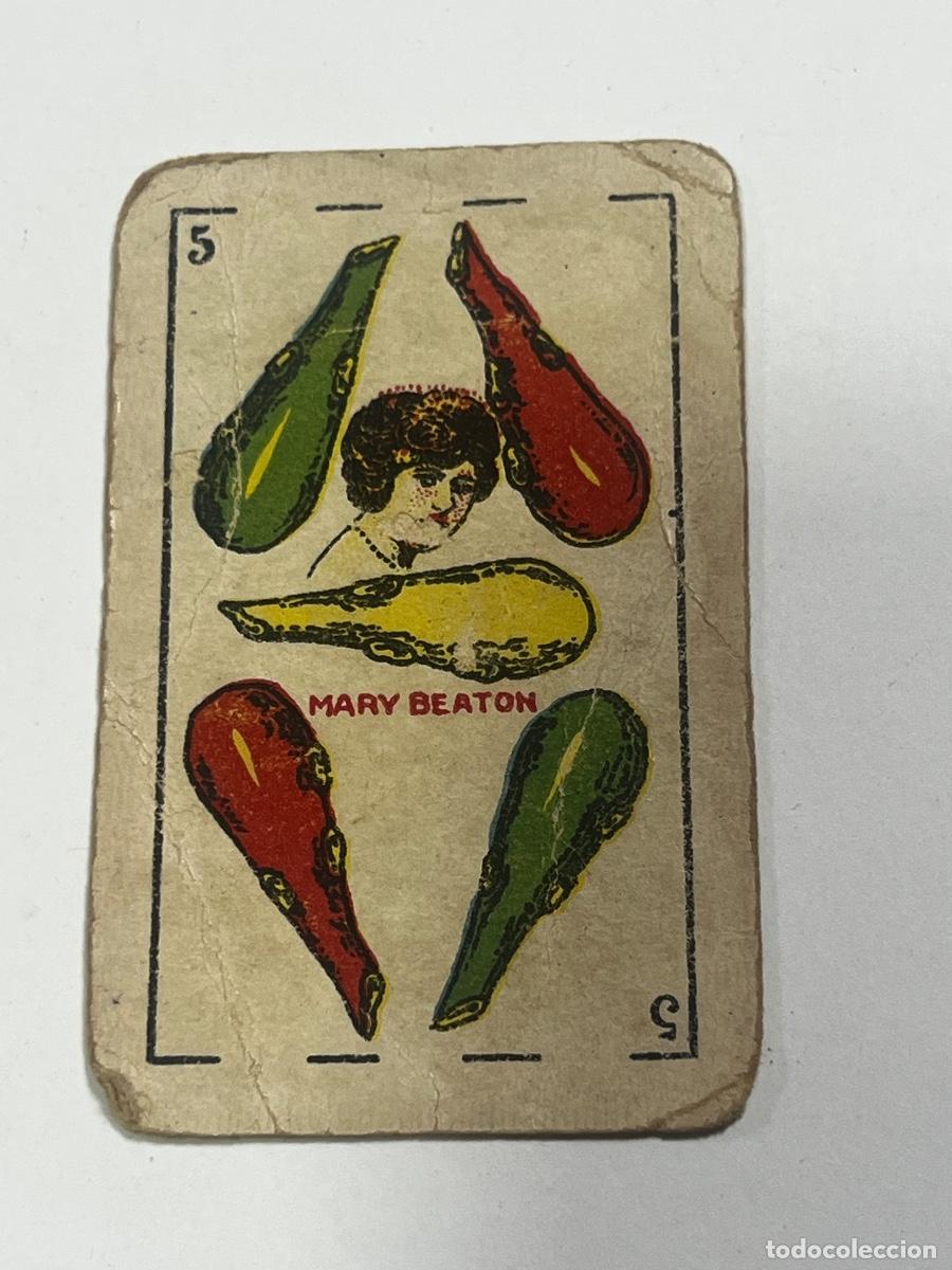 Barajas de cartas: CARTA ESPA&Ntilde;OLA. MARY BEATON . COMPA&Ntilde;&Iacute;A MANUFACTURA. NACIONAL.