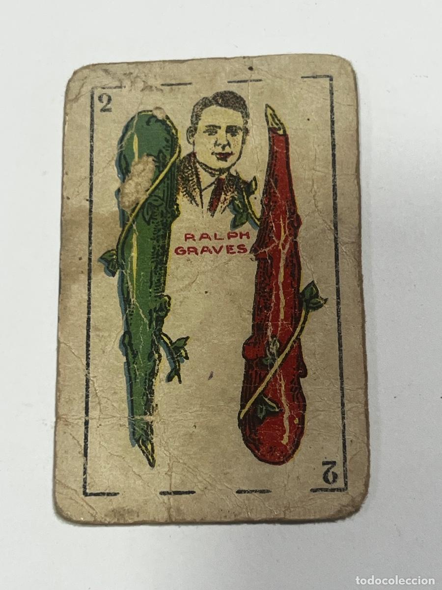 Barajas de cartas: CARTA ESPA&Ntilde;OLA. RALPH GRAVES . COMPA&Ntilde;&Iacute;A MANUFACTURA. NACIONAL.