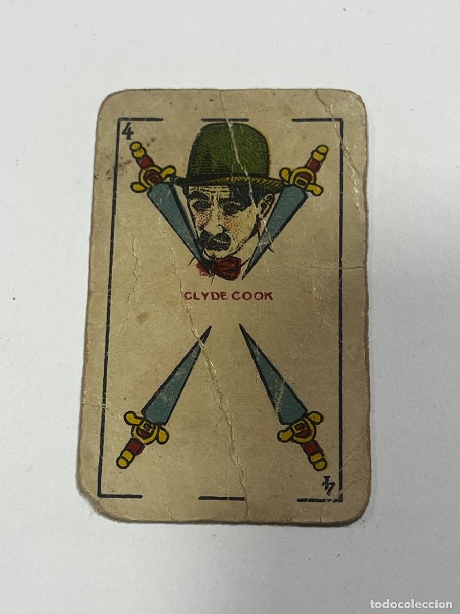 Barajas de cartas: CARTA ESPA&Ntilde;OLA. CLYDE COOK. COMPA&Ntilde;&Iacute;A MANUFACTURA. NACIONAL.