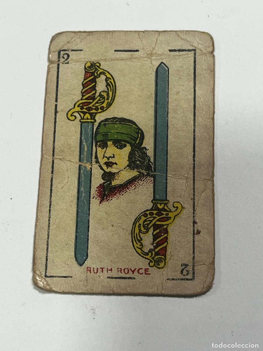 Barajas de cartas: CARTA ESPA&Ntilde;OLA. RUTH REYCE. COMPA&Ntilde;&Iacute;A MANUFACTURA. NACIONAL.