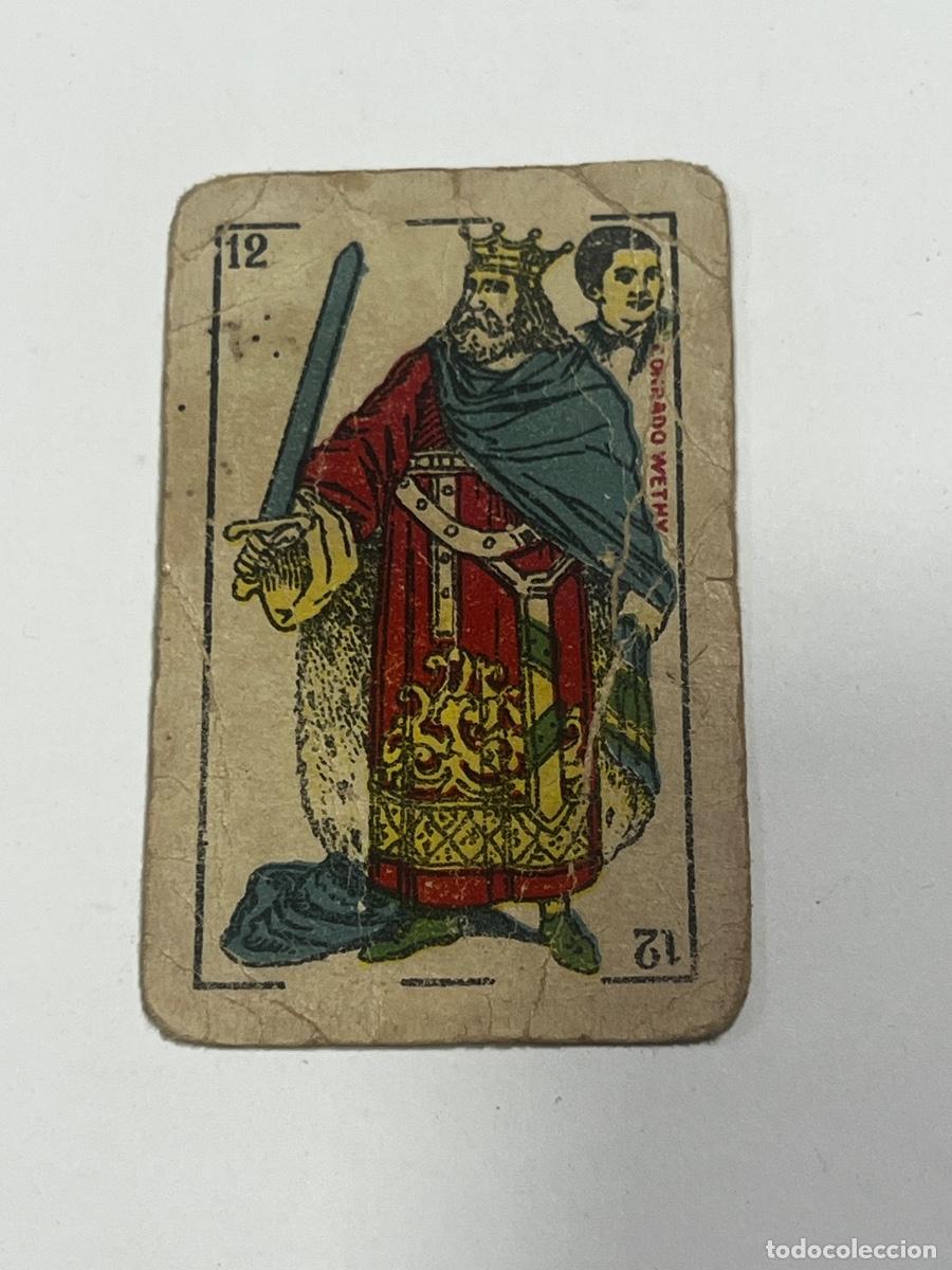 Barajas de cartas: CARTA ESPA&Ntilde;OLA. CONRADO WETHY. COMPA&Ntilde;&Iacute;A MANUFACTURA. NACIONAL.