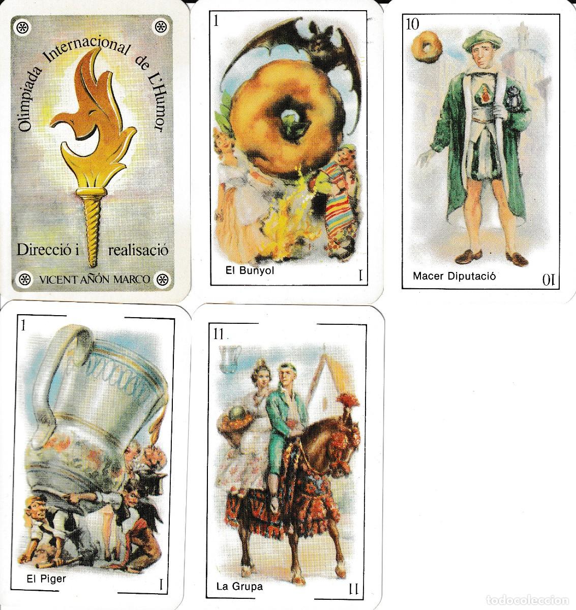 Barajas de cartas: BARAJA ESPA&Ntilde;OLA CROMOS FALLEROS - Foto 1