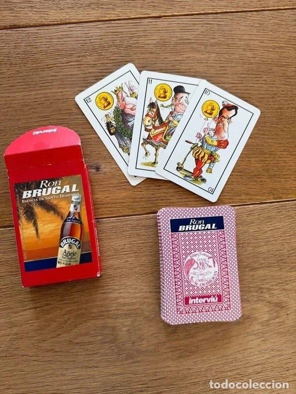 Barajas de cartas: Baraja espa&ntilde;ola sat&iacute;rica Habemus Boda Felipe y Letizia 2004 Intervi&uacute; Ron Brugal