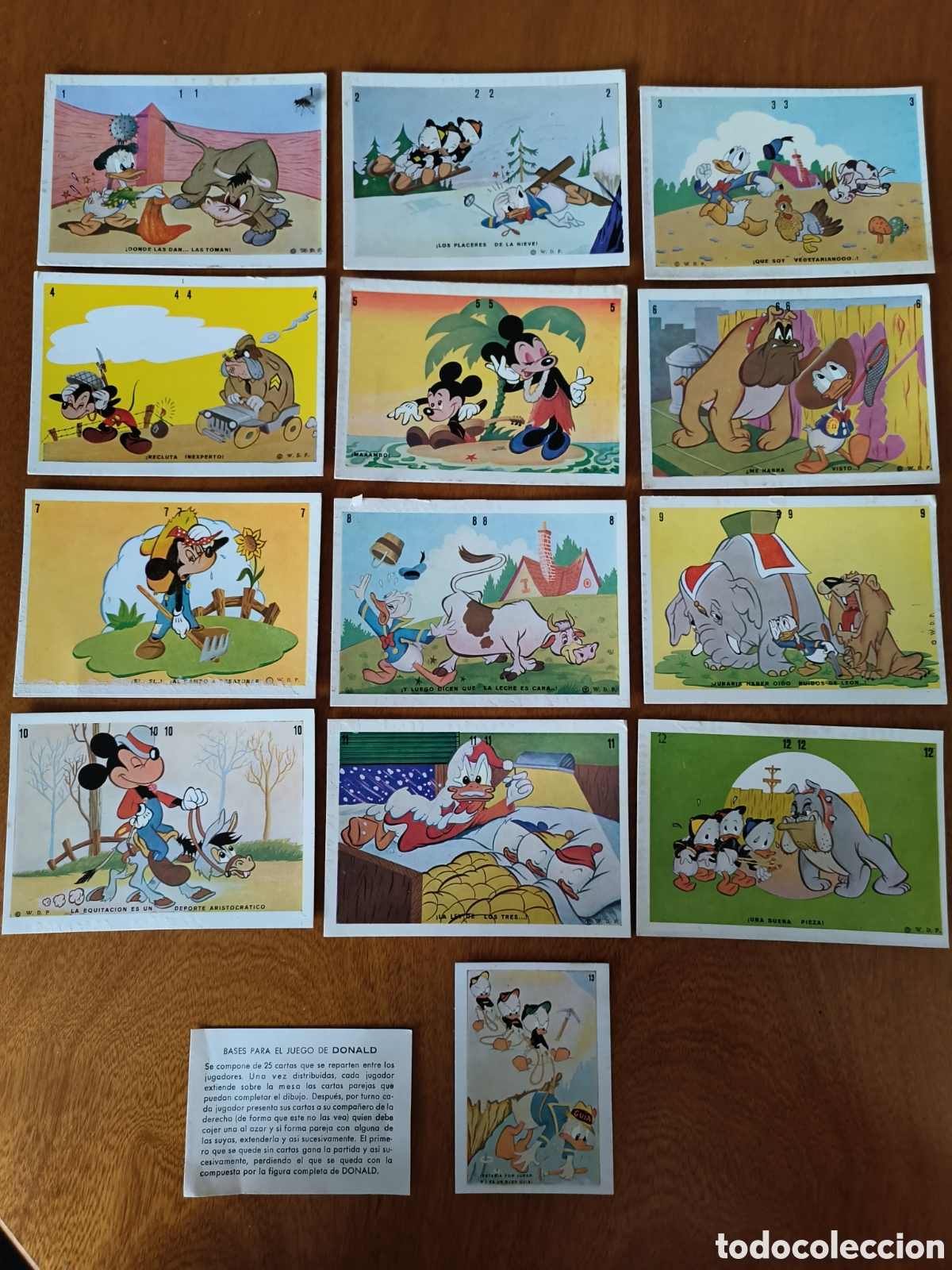 Barajas de cartas: Baraja infantil chicle Pato Donald