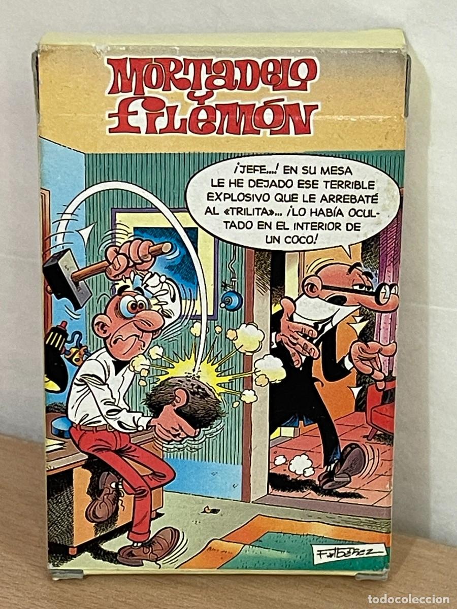 Barajas de cartas: Baraja de Cartas infantil MORTADELO y FILEMON F. Iba&ntilde;ez Ediciones B a&ntilde;o 1994 Made in Spain naipes