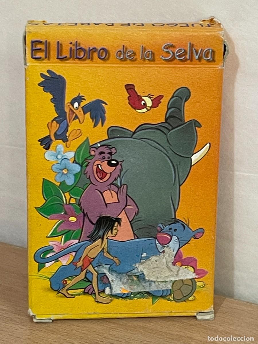Barajas de cartas: Baraja de Cartas infantil EL LIBRO DE LA SELVA Juego Parejas Varitemas naipes Edider 88 bootleg
