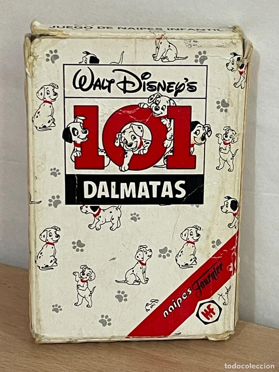 Barajas de cartas: Baraja de Cartas infantil 101 DALMATAS Walt Disney Made in Spain Heraclio Fournier HF naipes