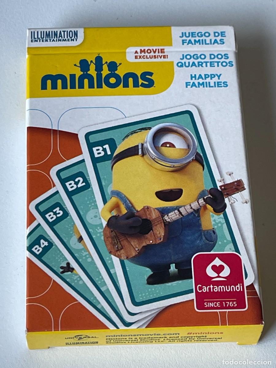 Barajas de cartas: Baraja de Cartas infantil MINIONS Cartamundi illumination Entertainment naipes juego de familias