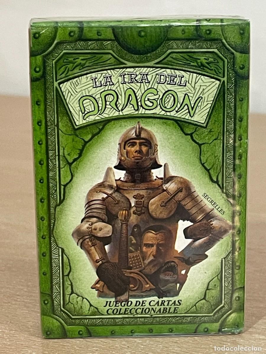 Barajas de cartas: Baraja Juego de Cartas Coleccionable LA IRA DEL DRAGON Made in Spain Heraclio Fournier naipes