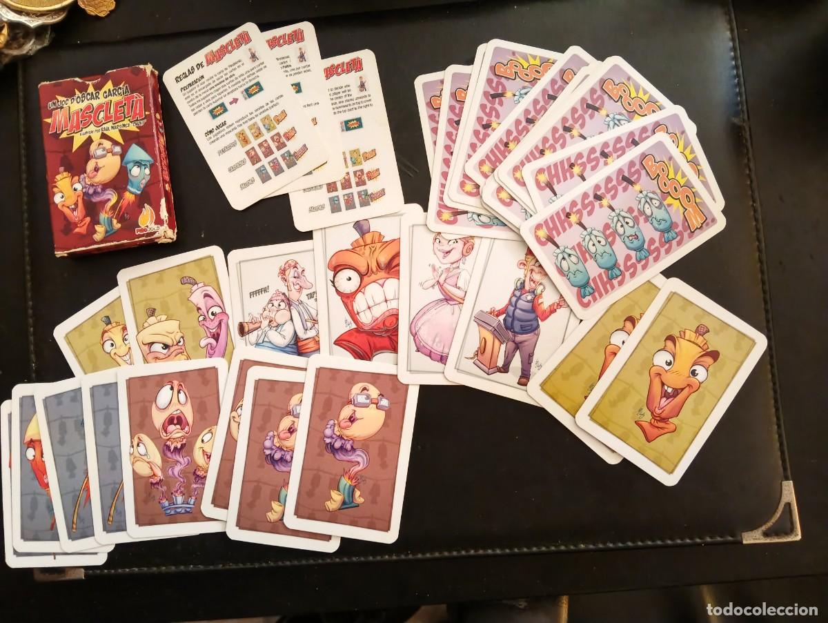 Barajas de cartas: RARA BARAJA JUEGO DE CARTAS - MASCLETA - OSCAR GARCIA / RAUL MARTINEZ - CHUKY - COMPLETA